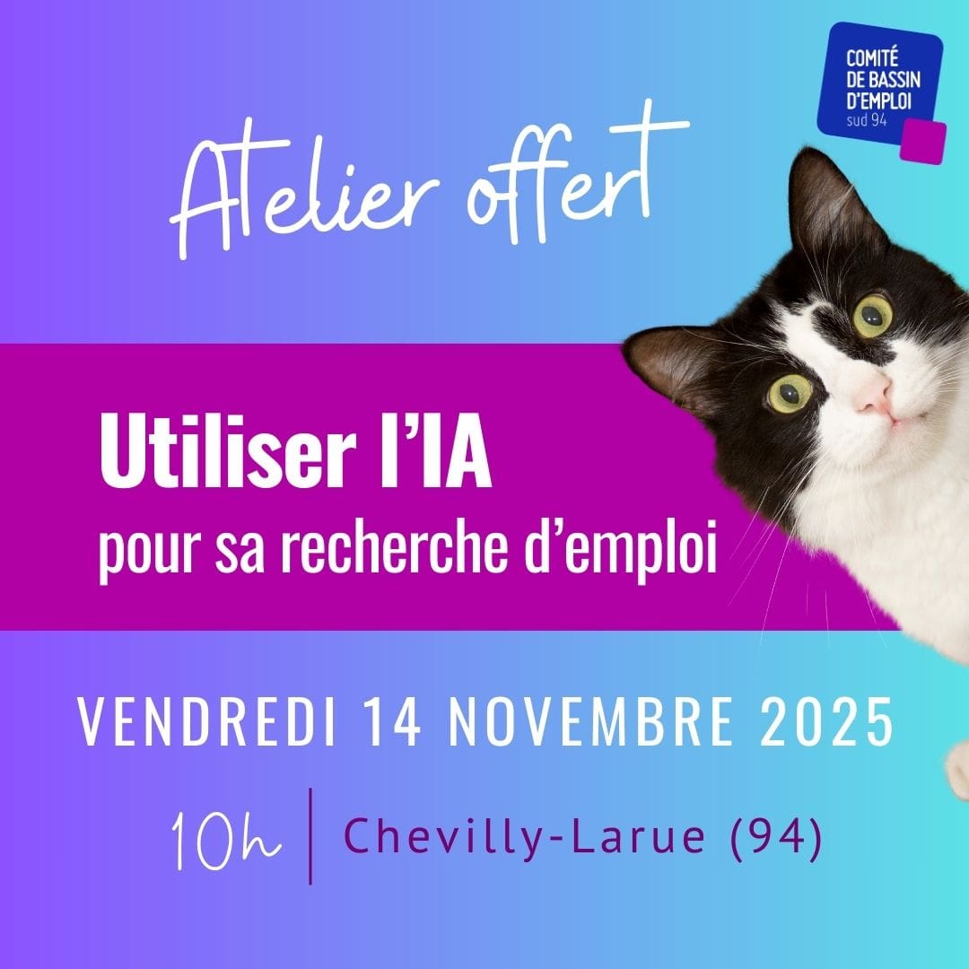Atelier : l'Intelligence Artificielle pour votre recherche d'emploi