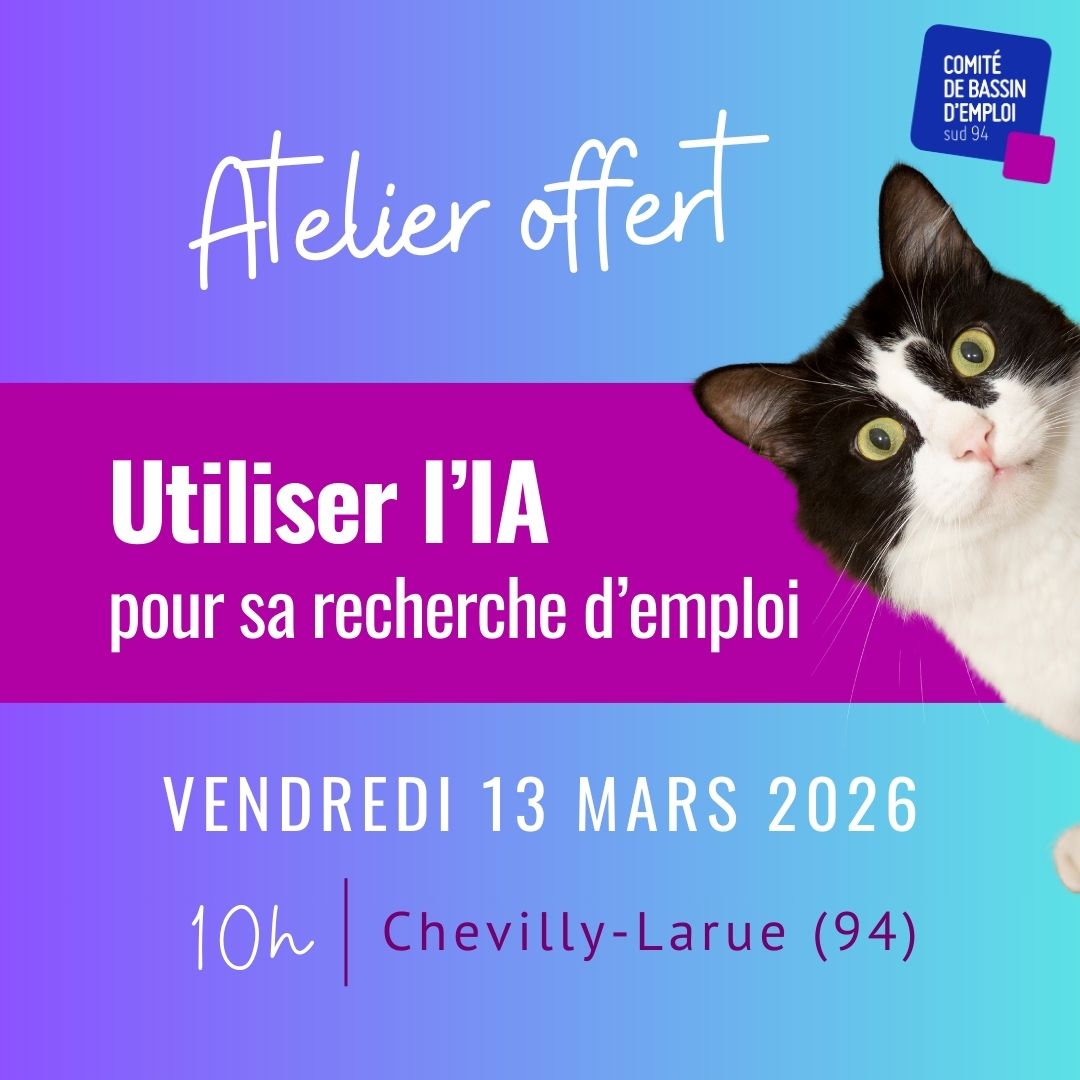Atelier : l'Intelligence Artificielle pour votre recherche d'emploi
